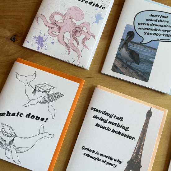 greeting card video - showing all of the unfiltered cards